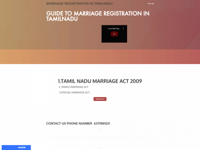 marriageregistrationintamilnadu.weebly.com snapshot