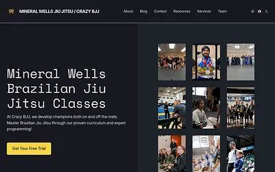 crazybjj.com snapshot