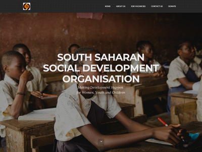southsaharanus.org snapshot