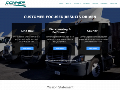 connerlogistics.com snapshot