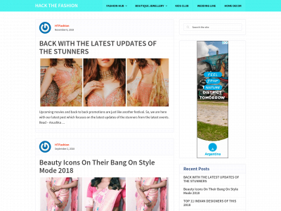 hackthefashion.com snapshot