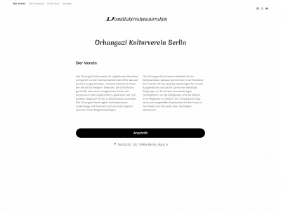orhangaziberlin.de snapshot