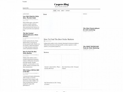 caspersblog.com snapshot