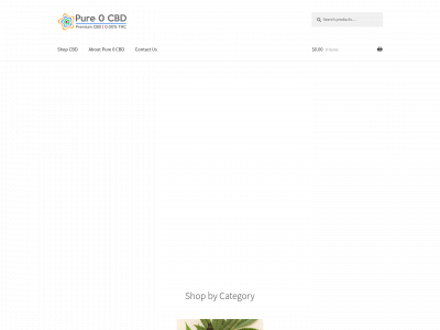 pure0cbd.com snapshot
