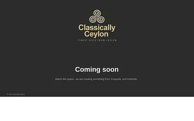 classicallyceylon.com snapshot