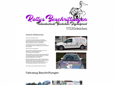 rollysbeschriftungen.ch snapshot