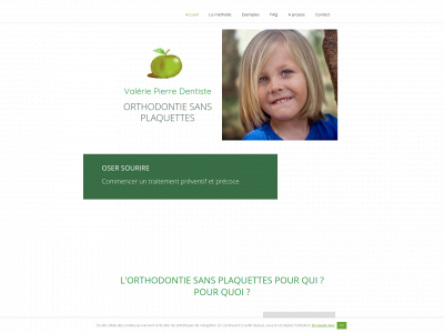 valeriepierre.dentist snapshot