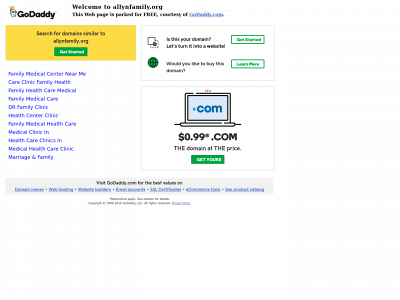 allynfamily.org snapshot