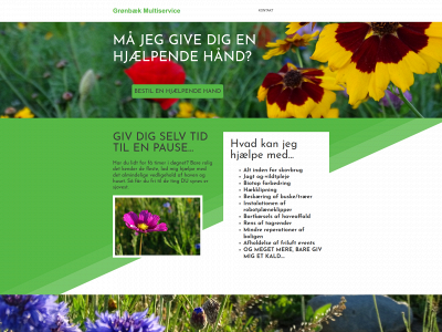 grønbækmultiservice.dk snapshot