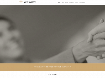 actagen.co.uk snapshot
