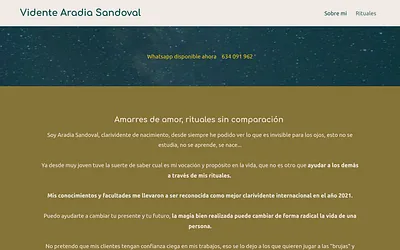 videntearadiasandoval.com snapshot