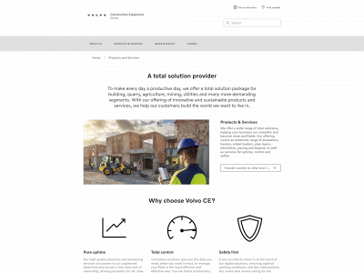 volvocetraining.com snapshot