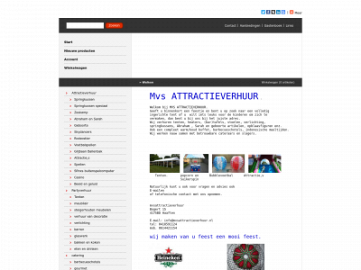 mvsattractieverhuur.nl snapshot