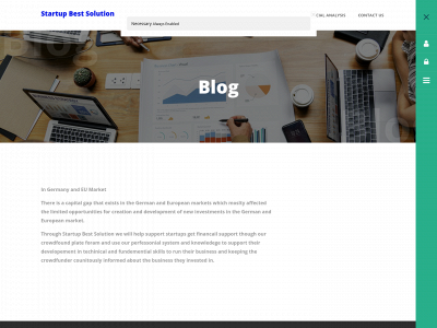 startupbestsolution.com snapshot