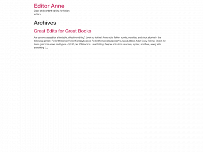 editoranne.com snapshot