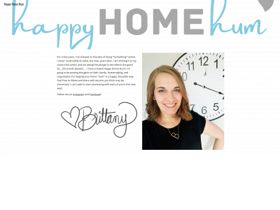 happyhomehum.com snapshot