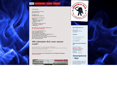 esmoker-eck.de snapshot