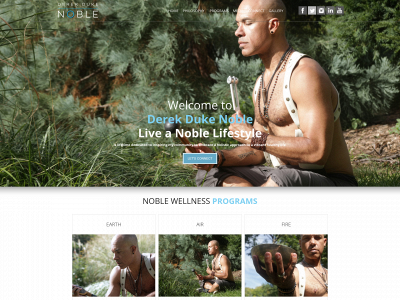derekdukenoble.com snapshot