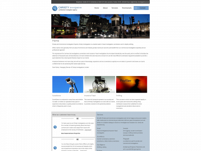 christy-investigations.co.uk snapshot