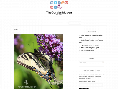 thegardenmaven.com snapshot