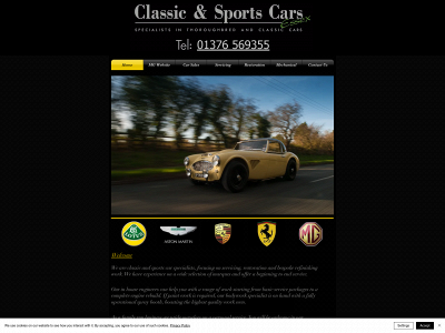 classicandsportscarsessex.com snapshot