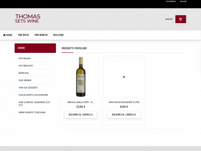 thomasets.com snapshot