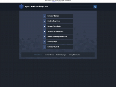 sportandsmokey.com snapshot