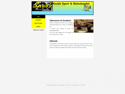snabbsport.se snapshot