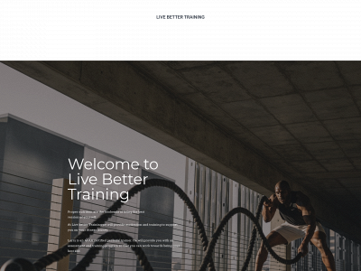 letslivebettertraining.com snapshot