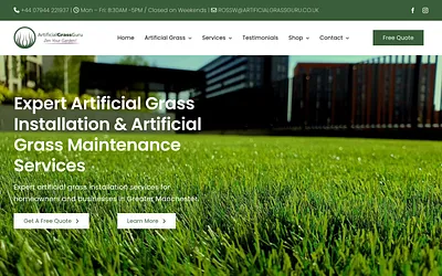 artificialgrassguru.co.uk snapshot