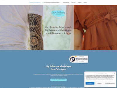 sunnys-schlafcoaching.de snapshot