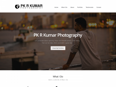 pkrkumar.com snapshot