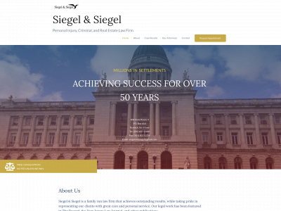 siegelandsiegellaw.com snapshot