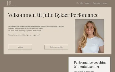 juliebykaer.com snapshot