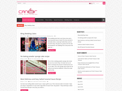 caneer-cake-with-passion.com snapshot