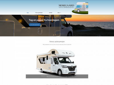 mosegaard-autocamperudlejning.dk snapshot