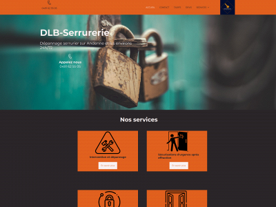 dlb-serrurerie.be snapshot