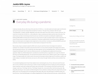 junkinwithjayme.com snapshot