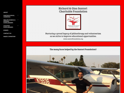 www.santorifoundation.org snapshot