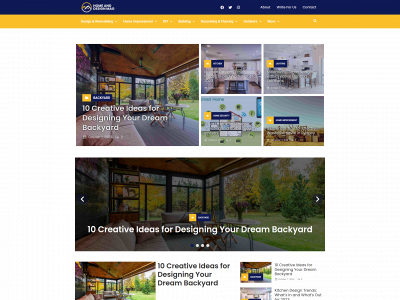 homeanddesignmag.com snapshot