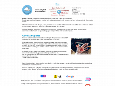 handycreatives.co.uk snapshot