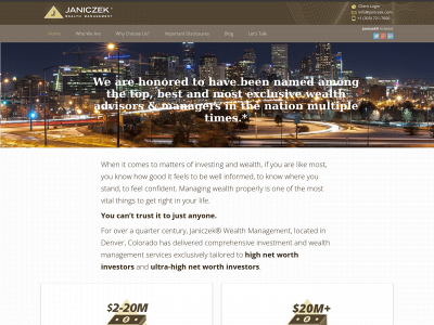 janiczek.com snapshot