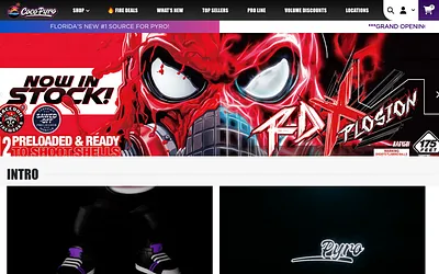 cocopyrofireworks.com snapshot