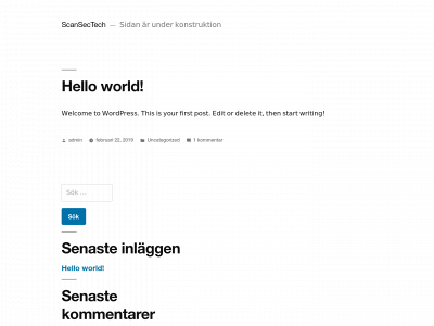 scansectech.se snapshot