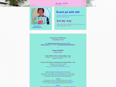 christinefosserikssonkonstart.se snapshot