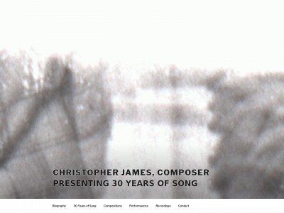 christopherjamescomposer.com snapshot