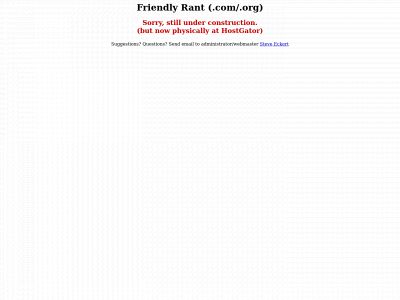 friendlyrant.org snapshot
