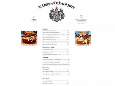 lisasvildsvinsburger.dk snapshot