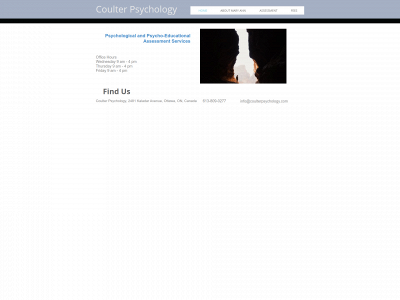 coulterpsychology.com snapshot