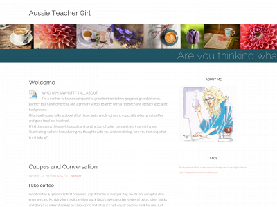 aussieteachergirl.com snapshot
